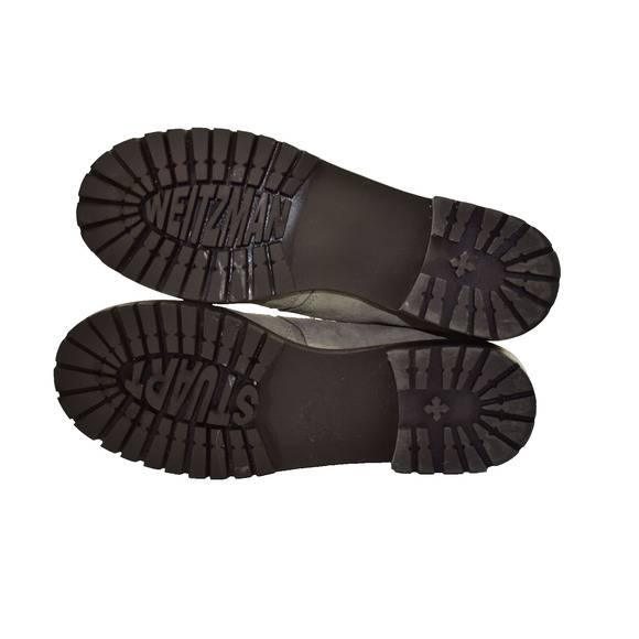 B5 Auth STUART WEITZMAN Ash Suede Faux Fur Shearling Lace Up Boot Shoes Size 5 - Picture 8 of 8